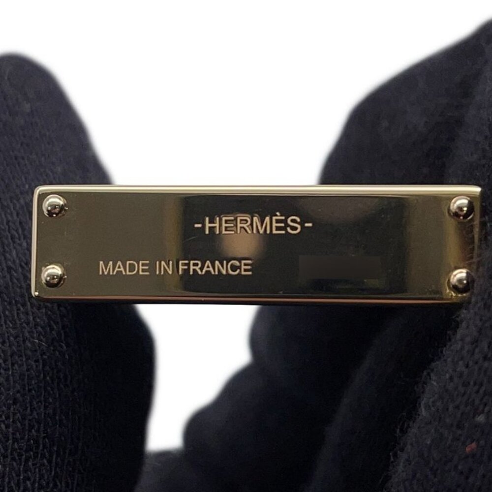 ★SOLD★ Hermes Charm Curiosity Kelly Lucky Black Gold Lacquer - Picture 7 of 8